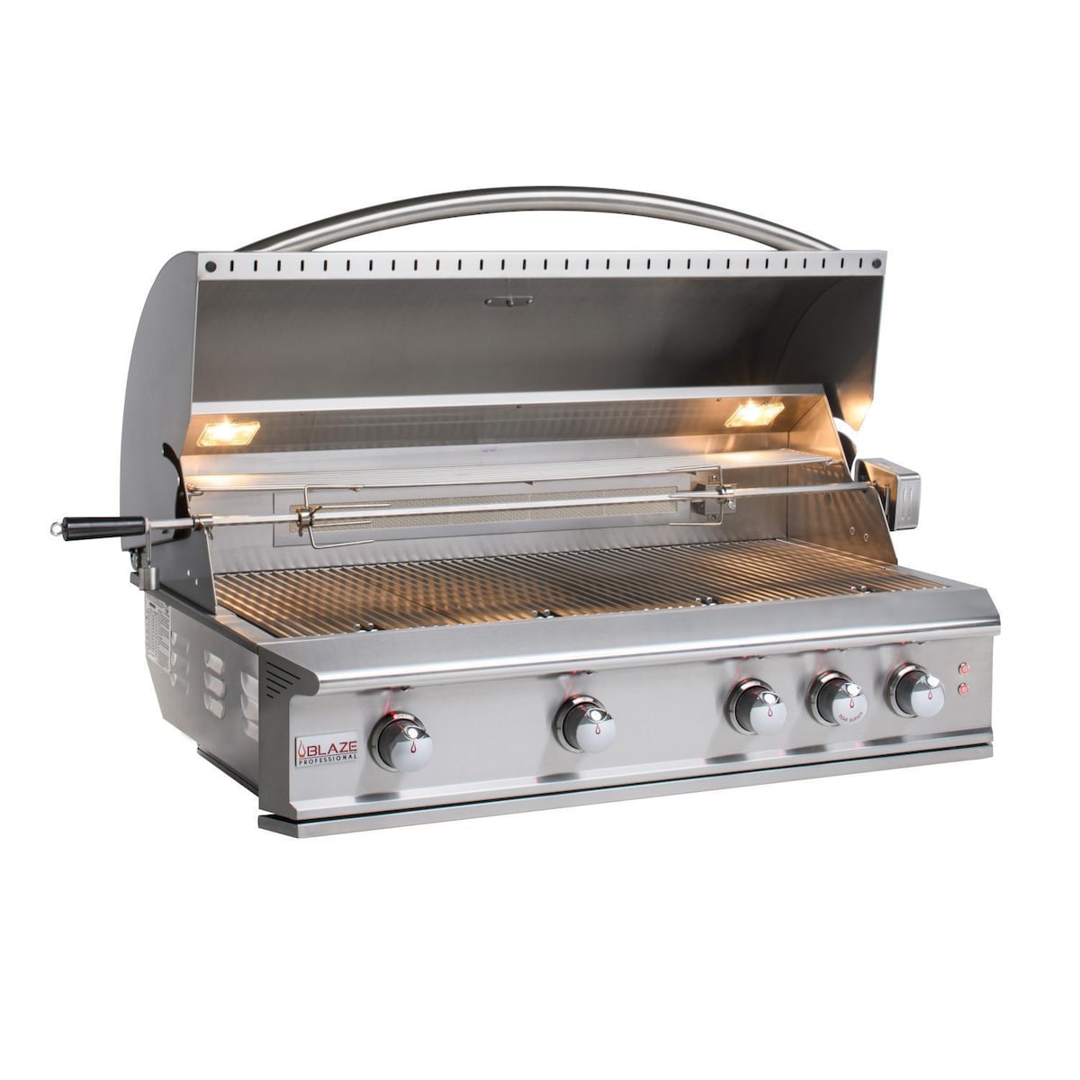Professional LUX 44-Inch 4-Burner Built-In Natural Gas Grill
